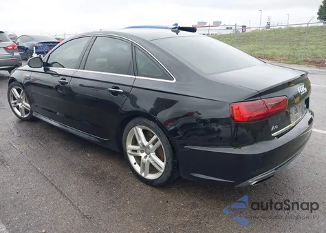 2016 Audi A6 3.0T Premium Plus from USA, damaged, VIN WAUFGAFC4GN118897